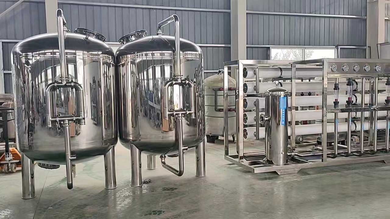 2吨双级反渗透水箱应该怎么配