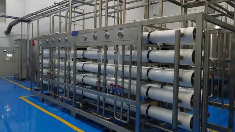双级反渗透设备与传统水处理设备的对比
